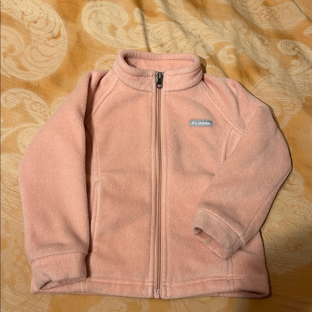 Columbia Light Pink Fleece Jacket